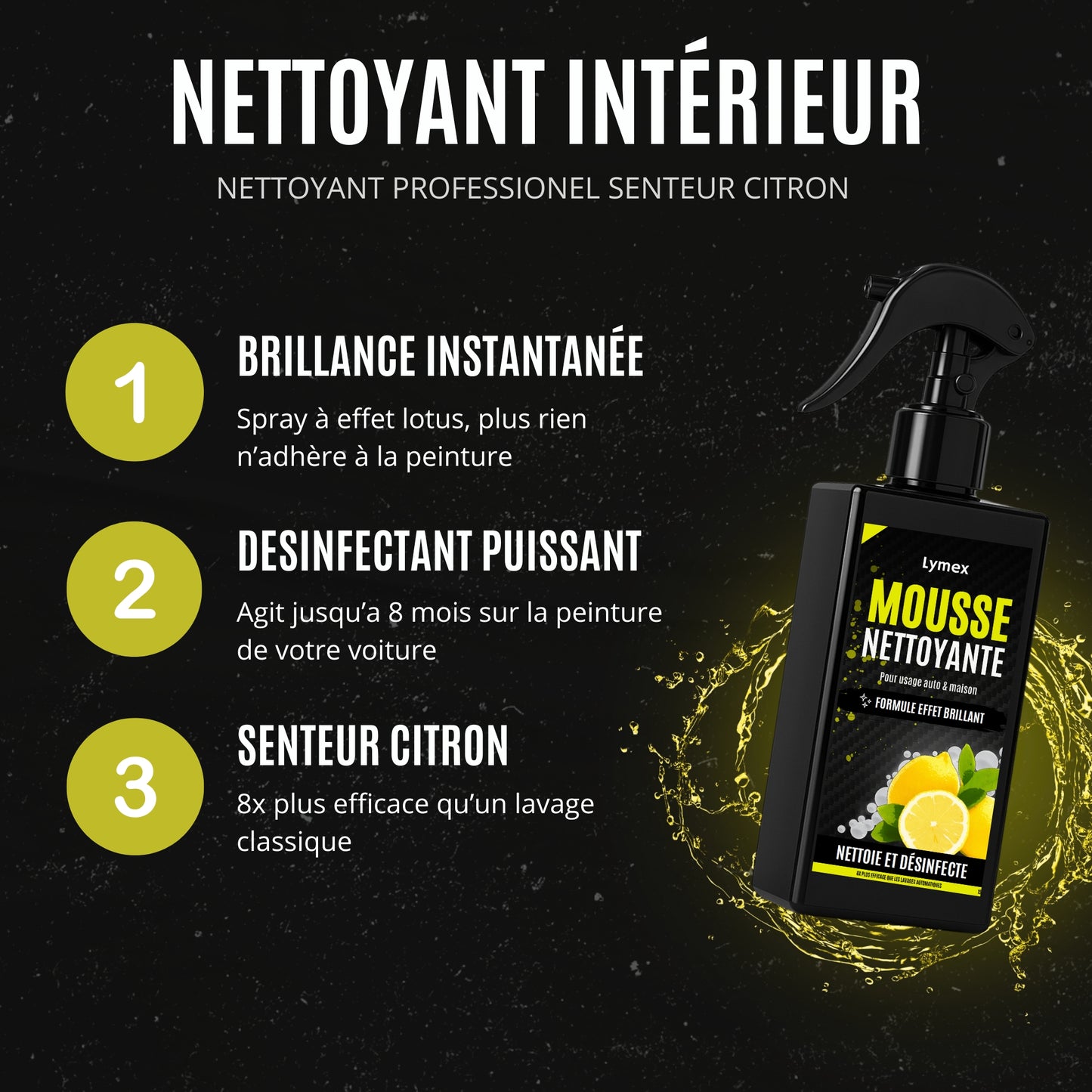 LYMEX® NETTOYANT INTERIEUR PRO